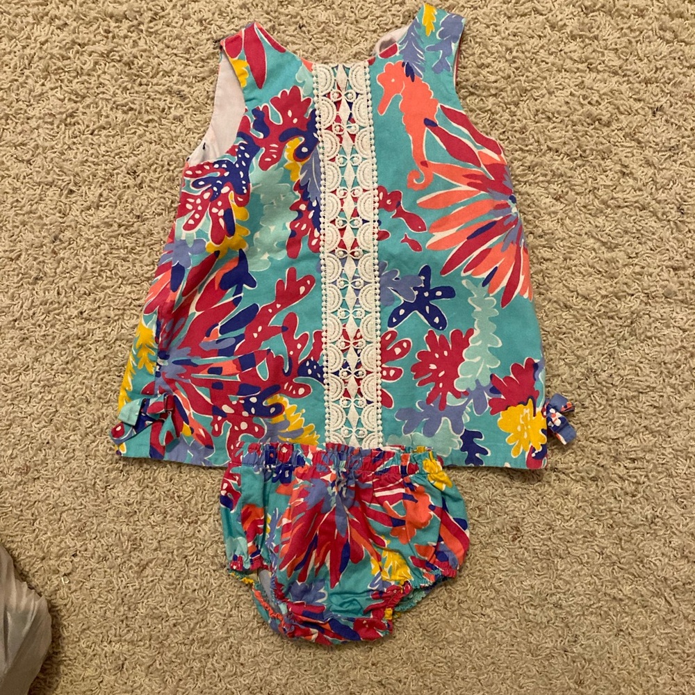 Beautiful Lilly Pulitzer outfit 12-18 months
